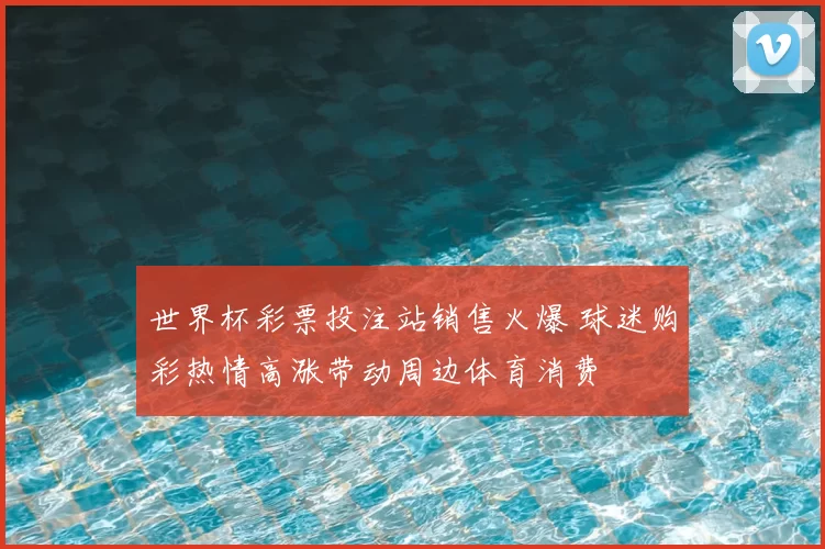 世界杯彩票投注站销售火爆 球迷购彩热情高涨带动周边体育消费